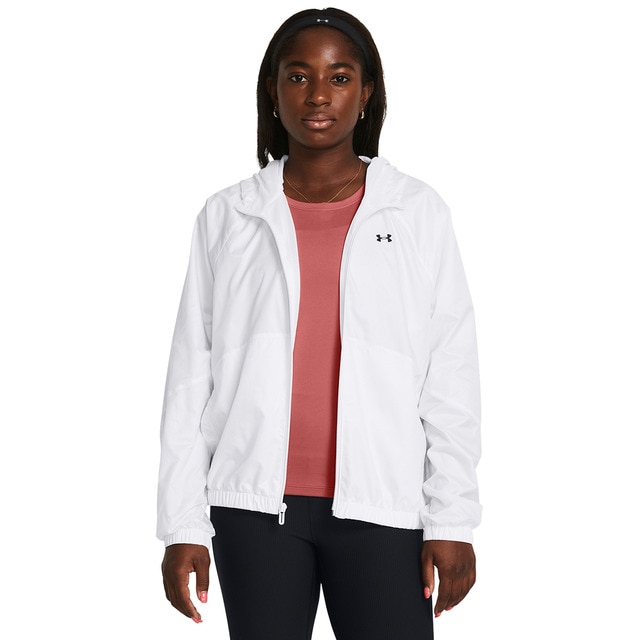 Imagem 0 de Corta-Vento Casual de Mulher Ua Rival Sport Windbreak Jkt-Wht