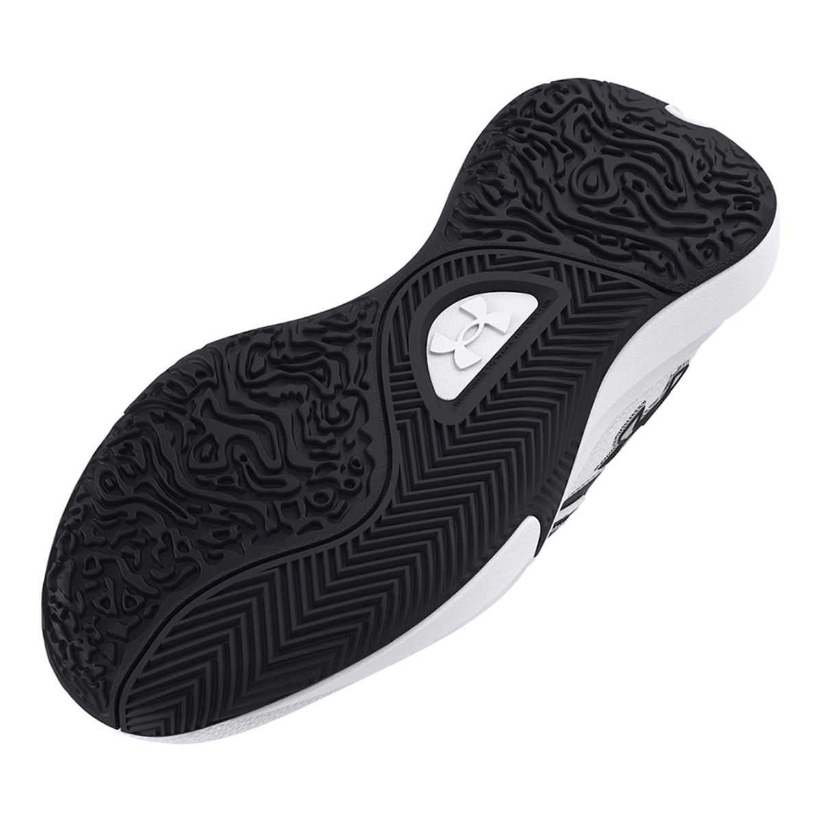 Sapatilhas de Basquetebol de Criança UA GS Lockdown 7 Branco-5