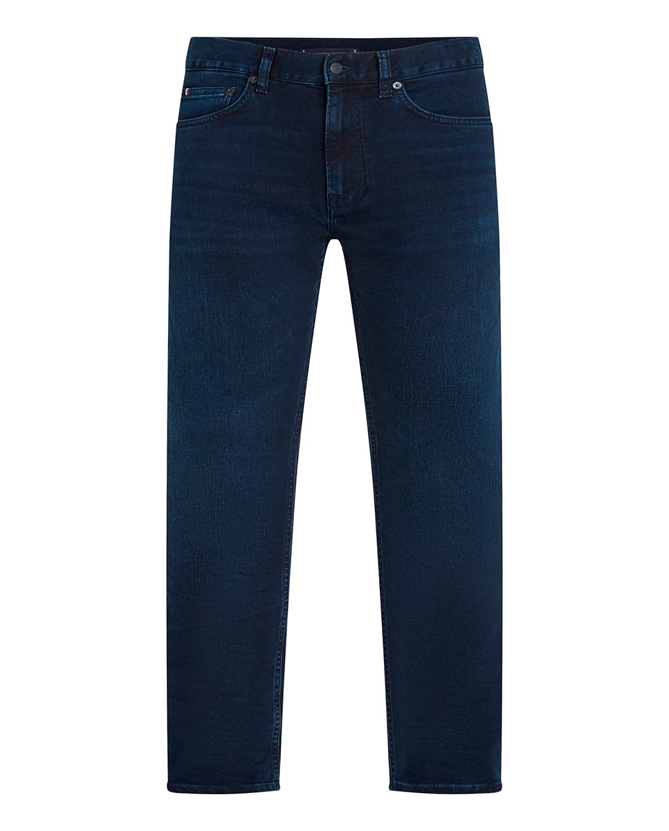 Jeans de Corte Slim Azul-marinho-3