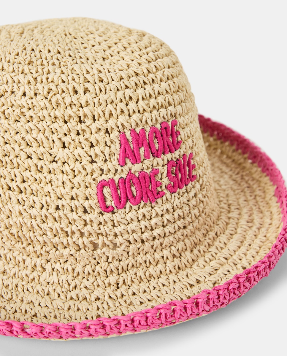 Gorro Bordado com Texto Buganvília-2