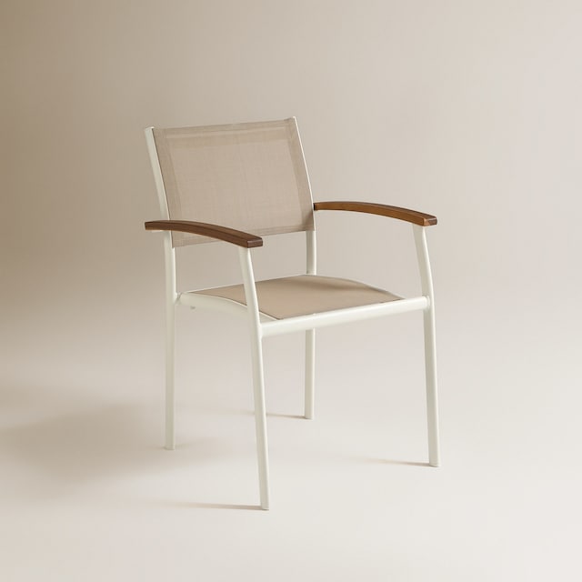 Imagen 0 de Sillón de comedor apilable de jardín Rockwell El Corte Inglés