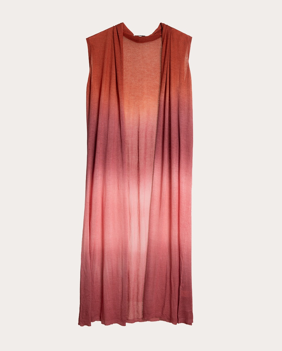 Capa de cashmere Rosa-1
