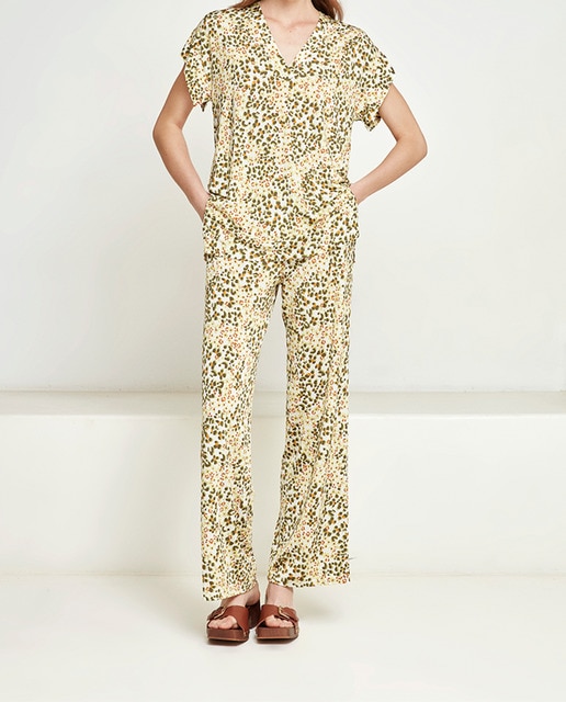 Imagen 0 de Pantalón de mujer palazzo estampado