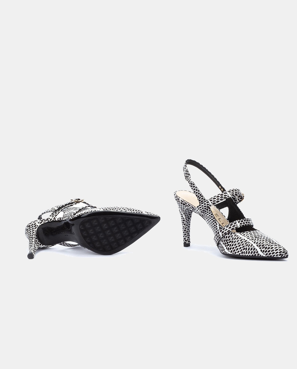 Slingback com Correias Eva Preto-5