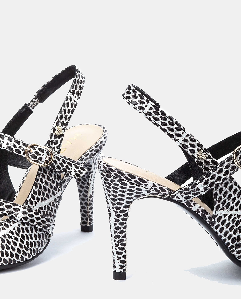 Slingback com Correias Eva Preto-4