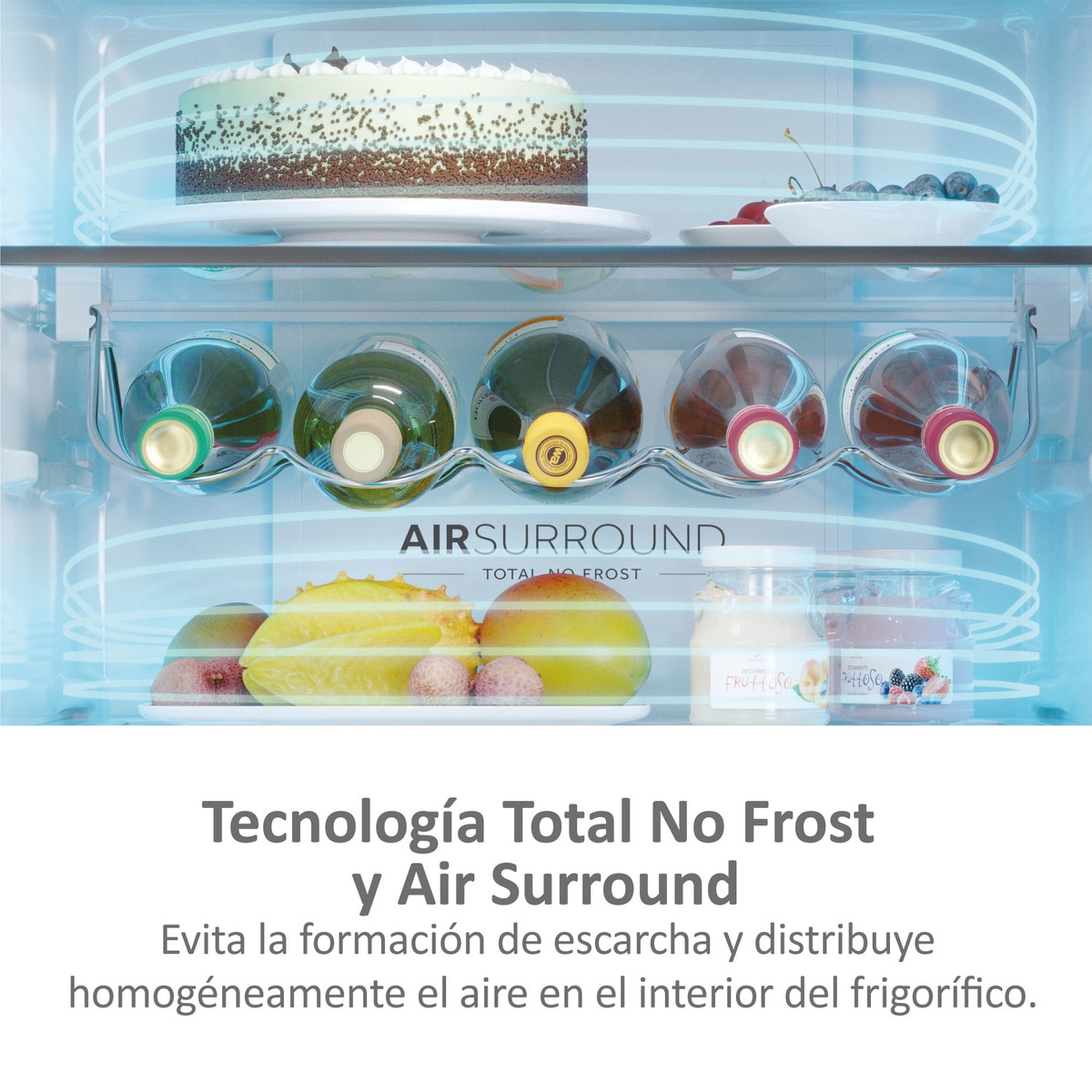 Frigorífico americano Haier Total No Frost MultiDoor FD 83 Series 7 - HFR7819ENGC Cristal inox-7