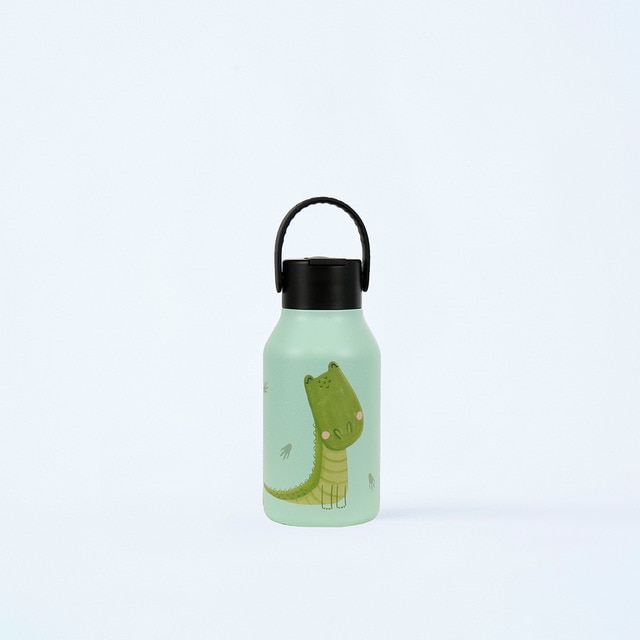 Imagen 0 de Botella térmica Runbott 350ml Cocodrilo colección Little Zoo