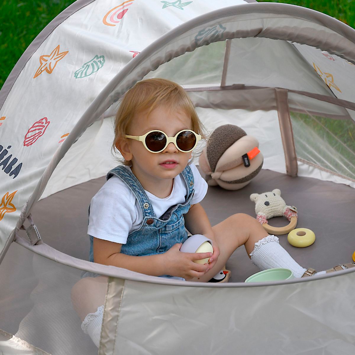 Tenda Anti-UV BreezyNest Bege areia-5
