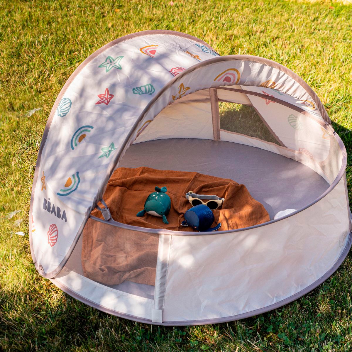 Tenda Anti-UV BreezyNest Bege areia-4