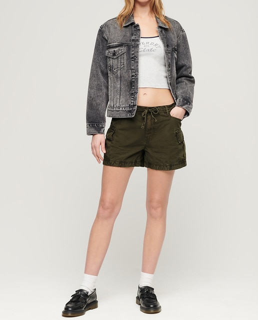 Imagen 0 de Pantalón corto de mujer tipo cargo