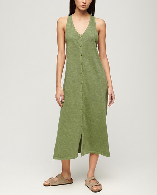 Imagen 0 de Vestido playero midi de punto