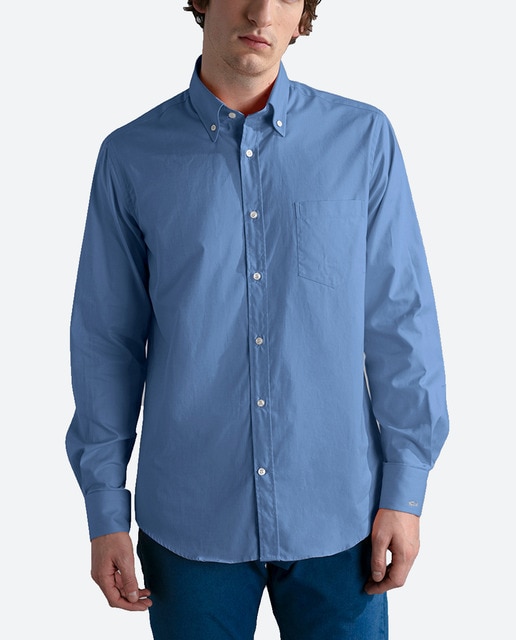 Imagen 0 de Camisa de hombre manga larga lisa