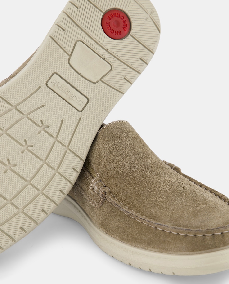 Mocassins Lisos Taupe-5