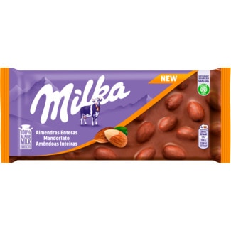 Chocolate de Amêndoas embalagem 100 g - Milka