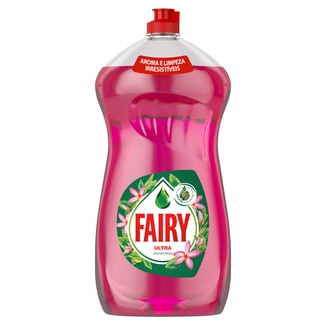 Detergente Manual Jasmin Rosa embalagem 1450 ml - Fairy