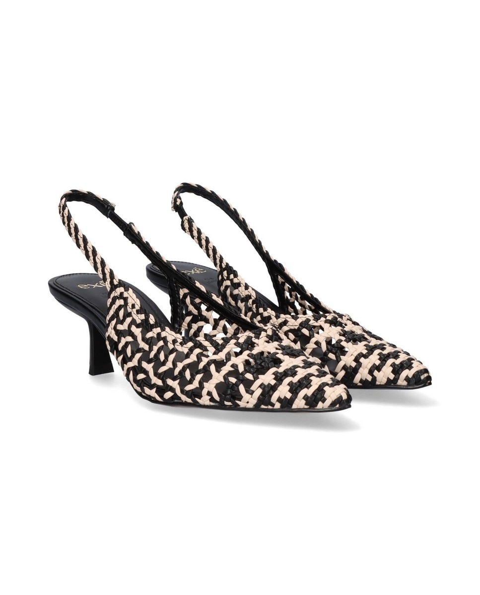 Sapatos Selena 851 Preto Preto-2