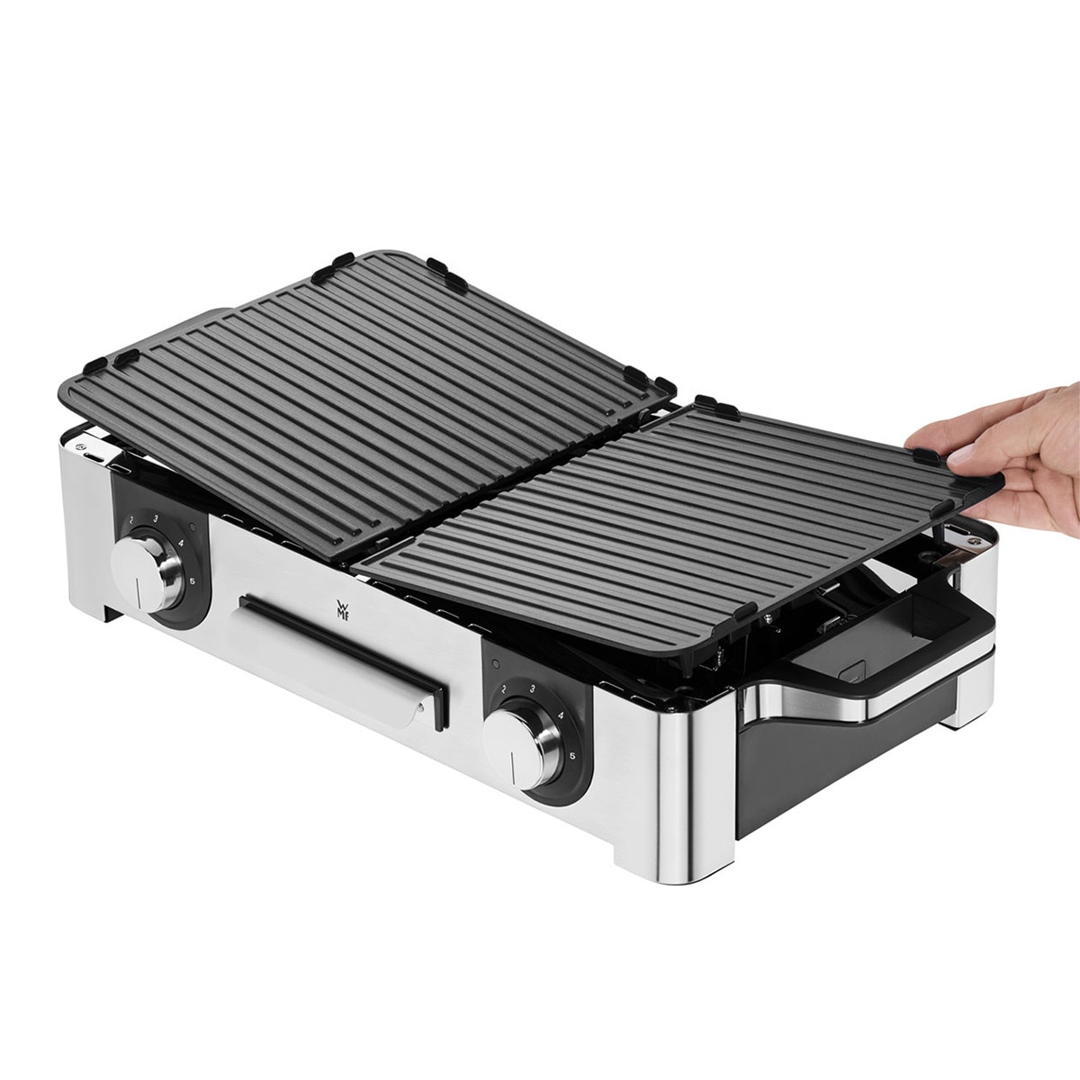 Parrilla Eléctrica WMF Lono Master Grill Negro / Gris-6