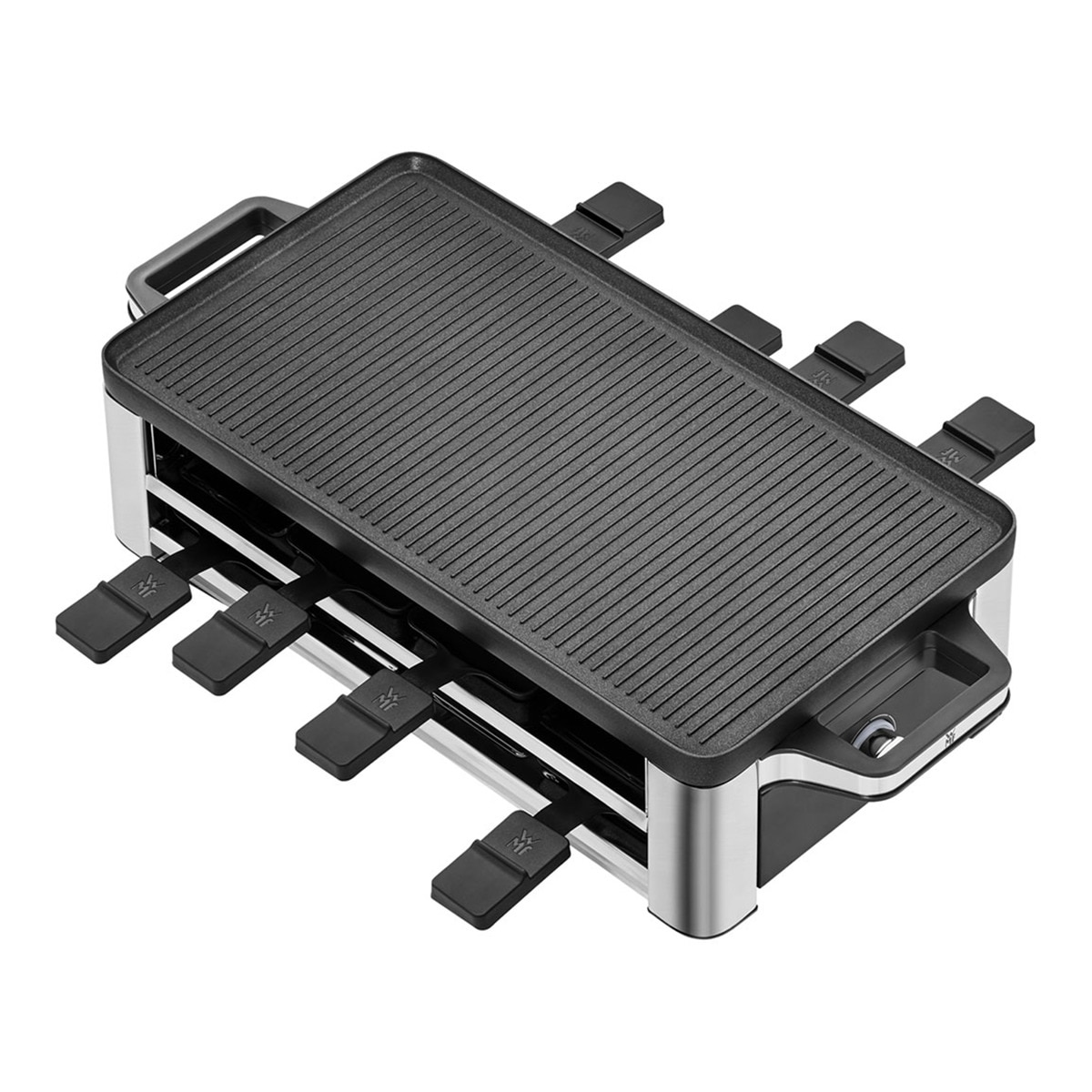 Raclette WMF Lono 3 en 1 Raclette, grill y crepera para 8 personas Negro / Gris-3