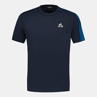 Le Coq Sportif Maglietta Donna Tech Tee Loose SS W - Nero, Taglia S, Per Sport E Tempo Libero