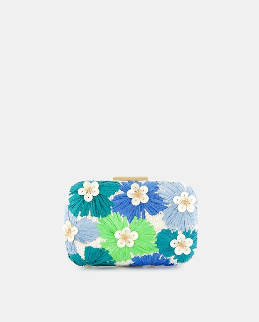 Imagen 0 de Bolso de fiesta bordado flores