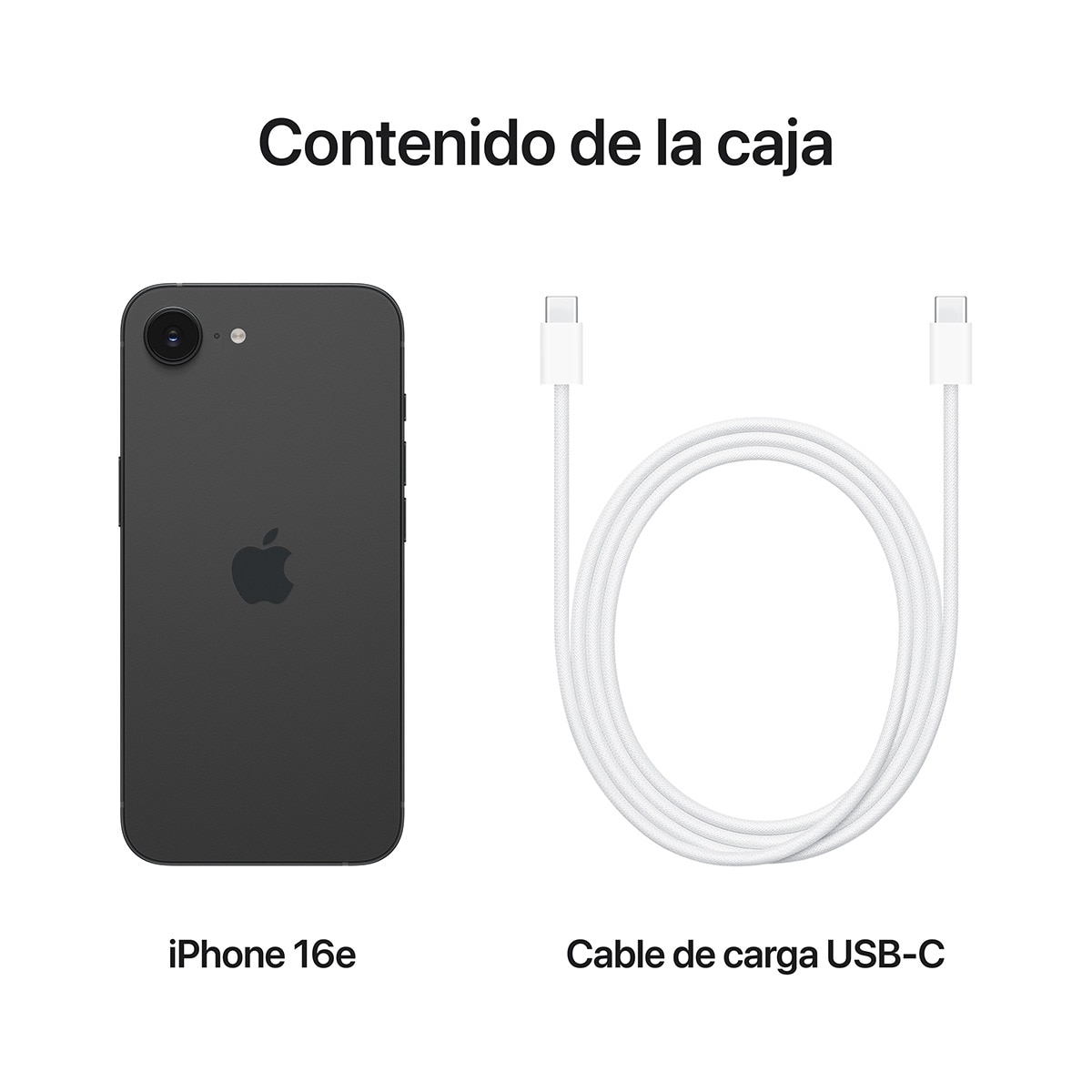 Apple iPhone 16e móvil libre Negro-10