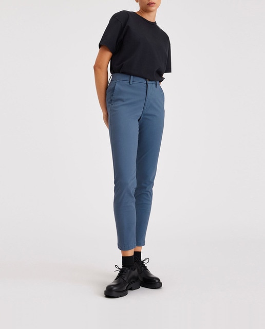Imagen 0 de Pantalón Chino de mujer Skinny