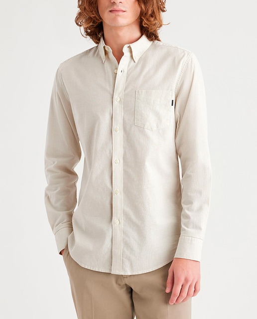 Imagen 0 de Camisa de hombre de manga larga slim fit