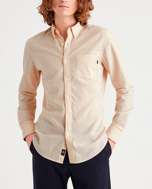 Imagen 0 de Camisa de hombre de manga larga slim fit