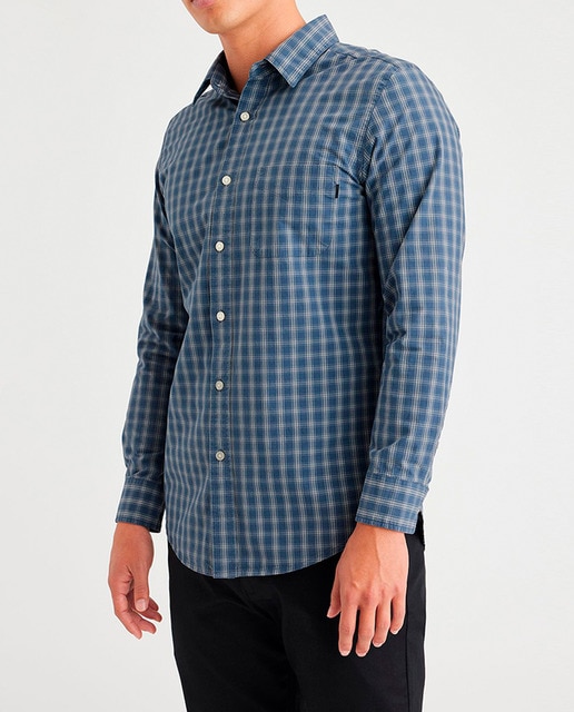 Imagen 0 de Camisa de hombre de manga larga slim fit