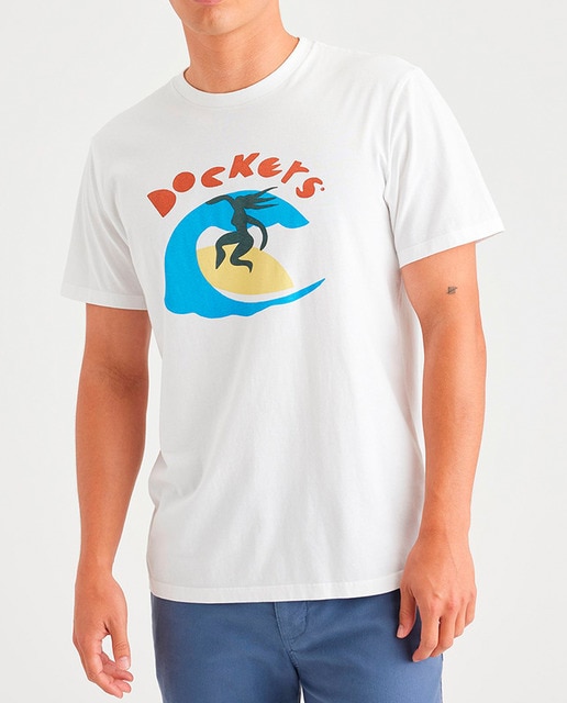 Imagen 0 de Camiseta de hombre de manga corta slim fit