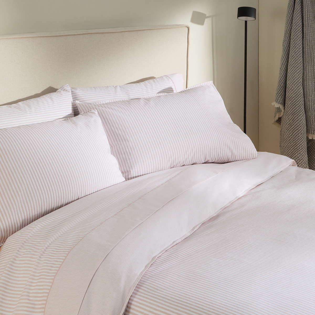 Juego de funda nórdica reversible algodón Martin El Corte Inglés Rosa-8