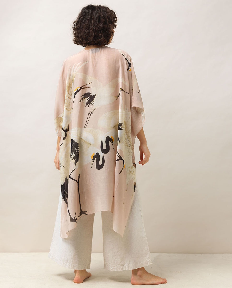 Kimono Cegonha Rosa-4