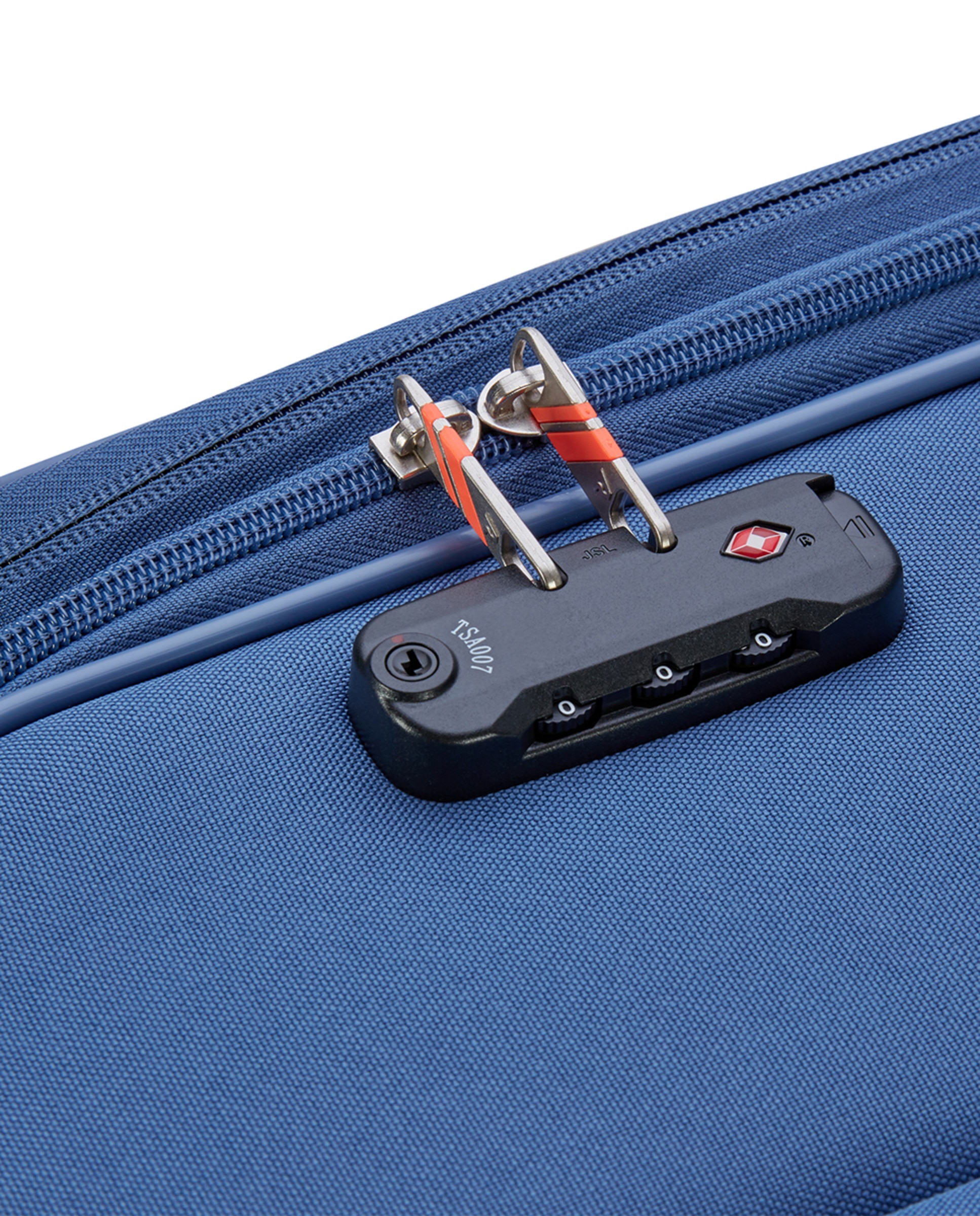 Trolley Grande Smile 2.0 DLX Flexível Expansível com Capacidade até 96 L Azul-claro-7