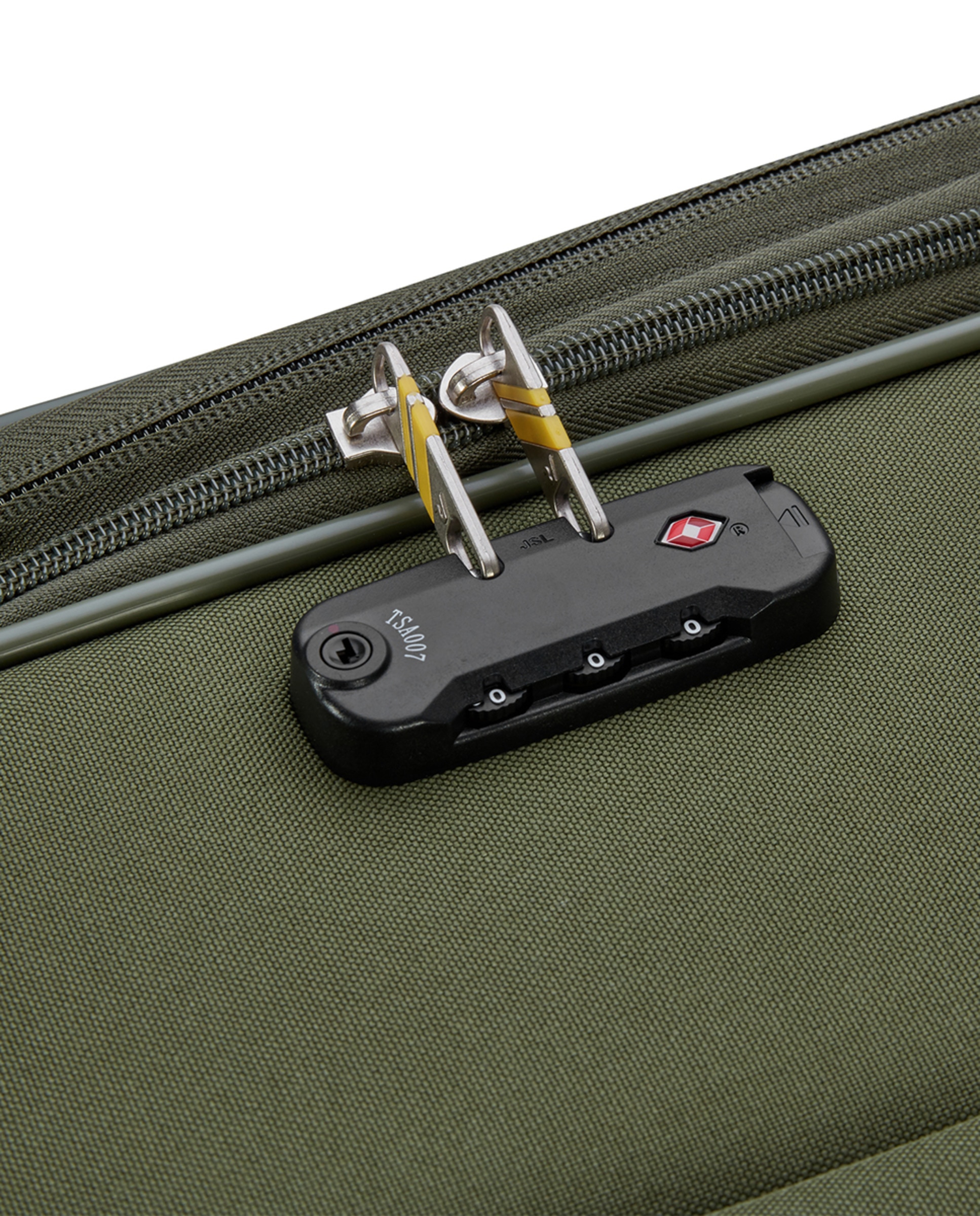 Trolley Grande Smile 2.0 DLX Flexível Expansível com Capacidade até 96 L Verde-militar-7