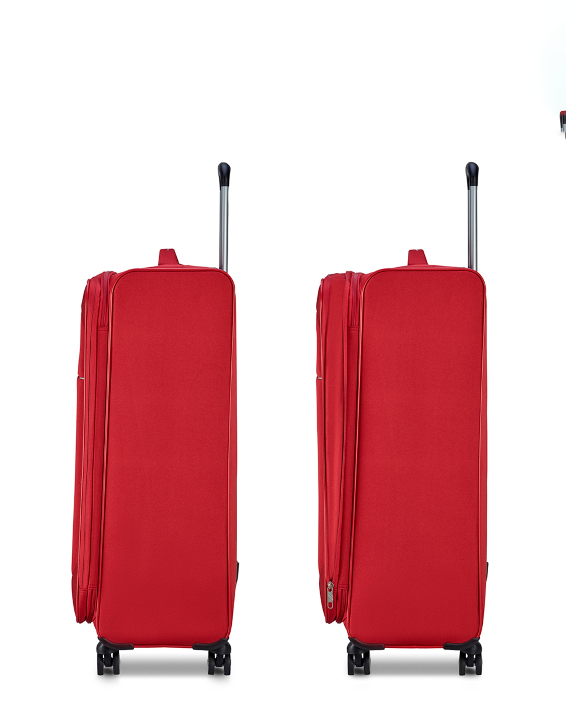 Trolley Grande Smile 2.0 DLX Flexível Expansível com Capacidade até 96 L Vermelho-5