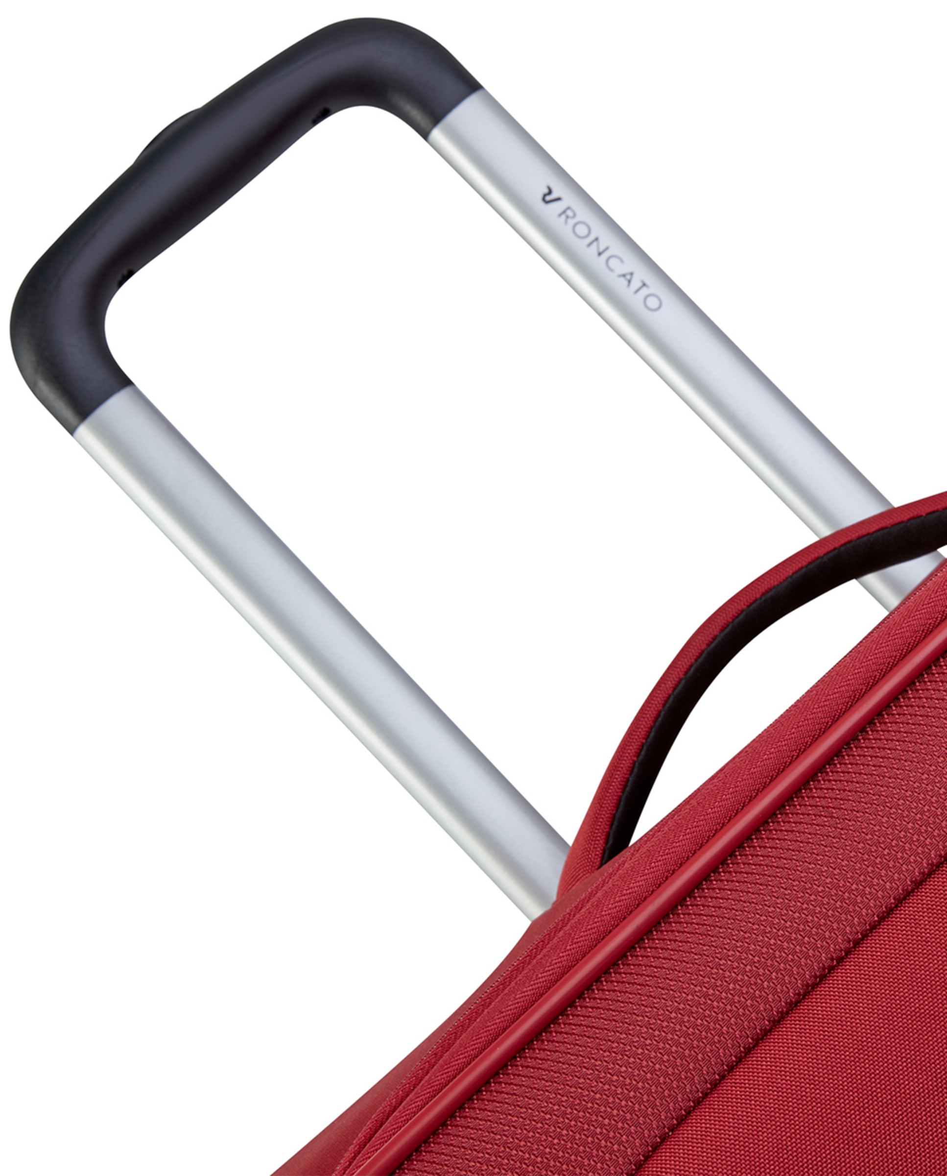 Trolley Grande Smile 2.0 DLX Flexível Expansível com Capacidade até 96 L Vermelho-6