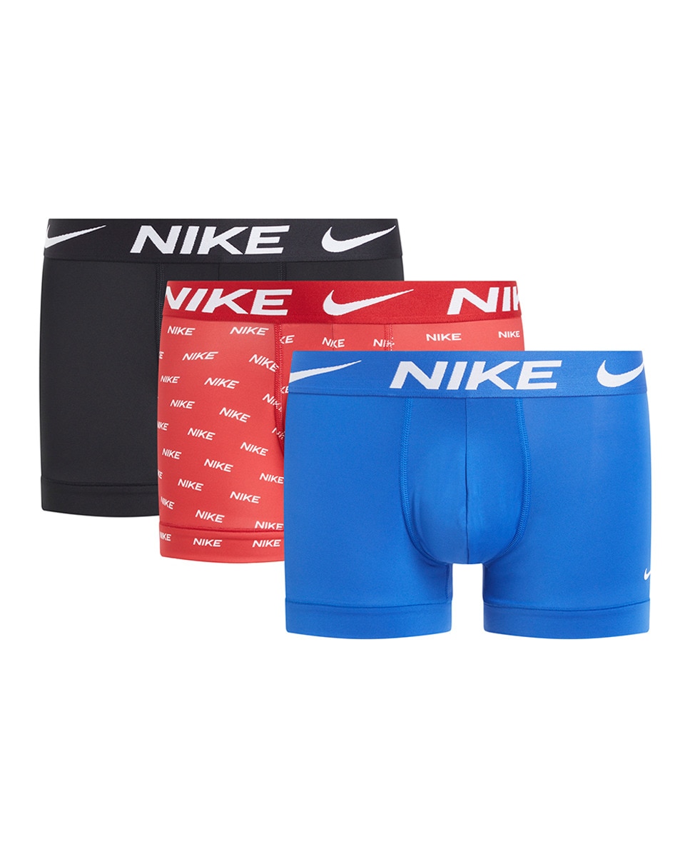 Pack de 3 Boxers Curtos Vermelho-1