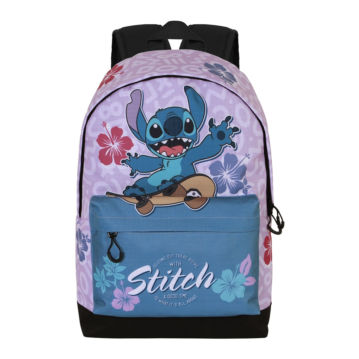 Mochila hs fan 2.2 Lilo y Stitch skate Disney Karactermania lila Lila-2