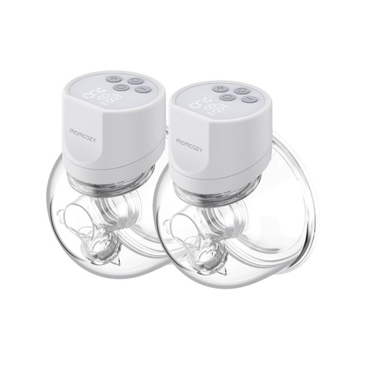 Sacaleches MOMCOZY S12 Pro Doble portatil Blanco-1