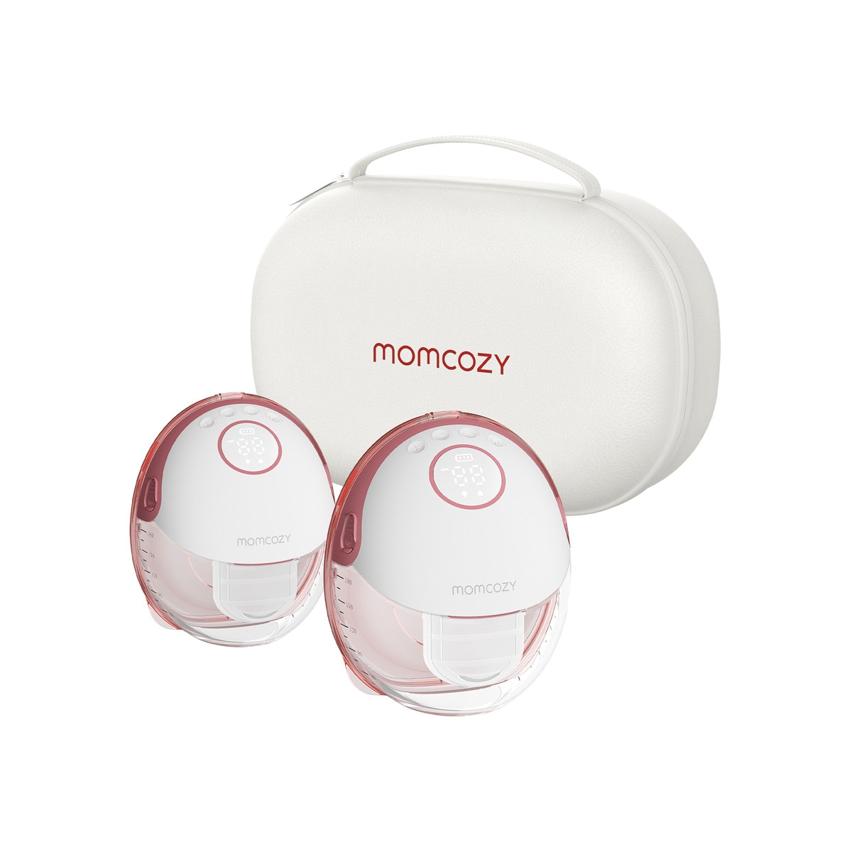 Sacaleches MOMCOZY M6 Doble mas confort Blanco-1