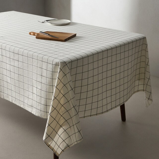 Imagem 0 de Toalha de Mesa de Algodão aos Quadrados
