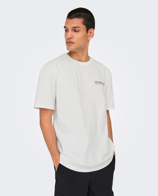 Imagen 0 de Camiseta manga corta de hombre relaxed fit