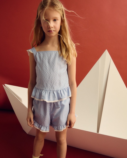Imagem 0 de Blusa Vichy com Alças