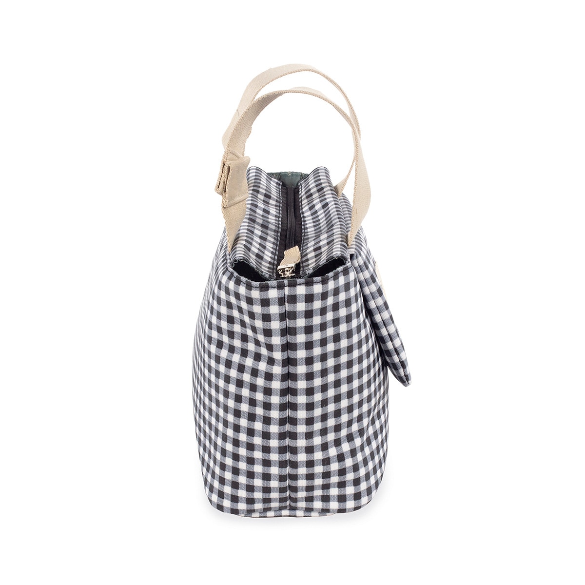 Bolso Organizador Walking Mum I Love Vichy Negro-3
