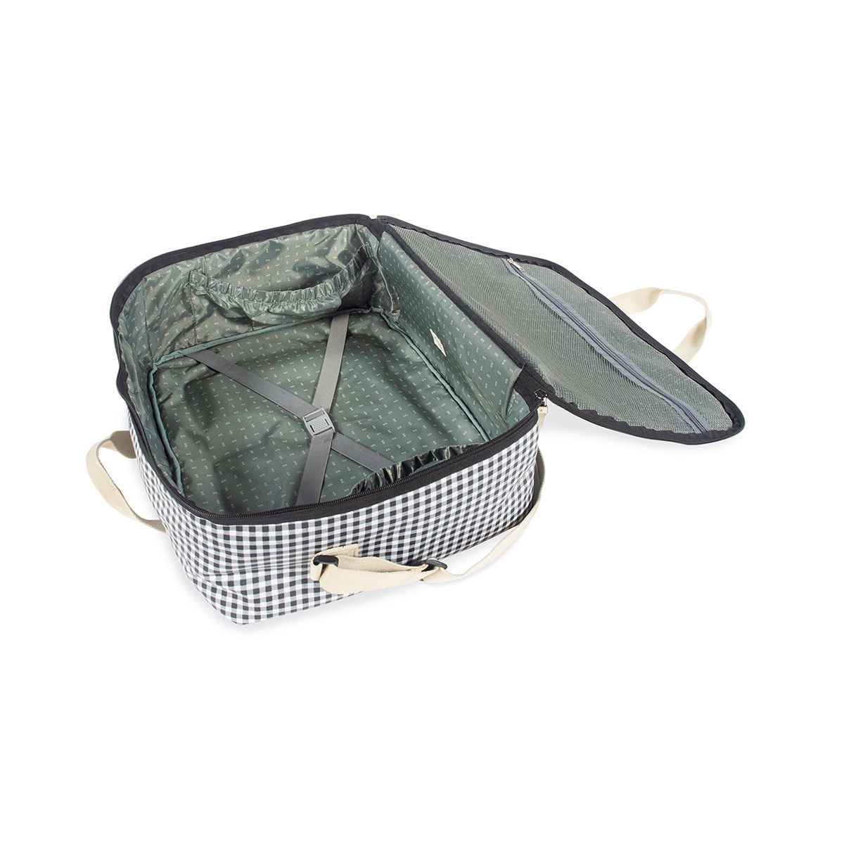Mala I Love Vichy Preto-7
