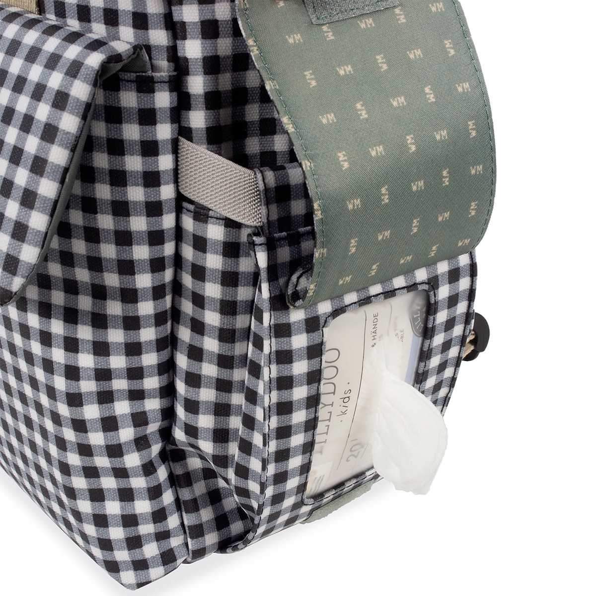 Mochila I Love Vichy Preto-9