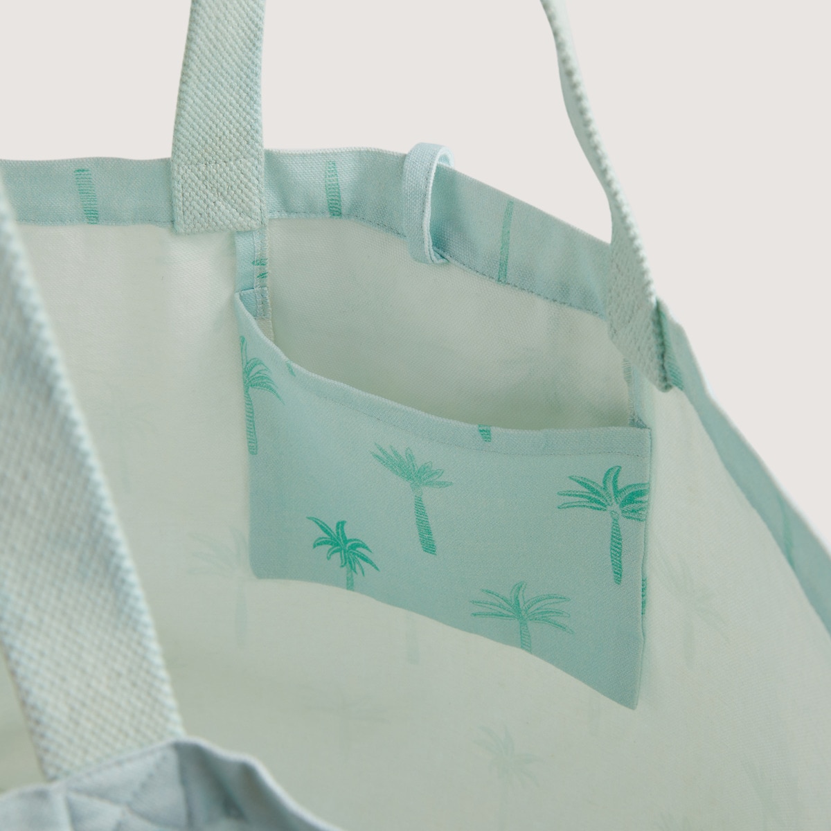 Bolsa de playa Areca Basics El Corte Inglés Verde-4