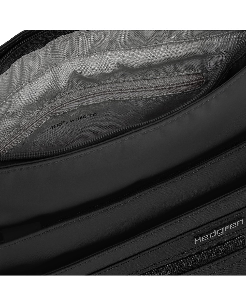 Bolsa de Cruzar em Preto RFID HEDGREN Sputnik HIC370 Preto-3