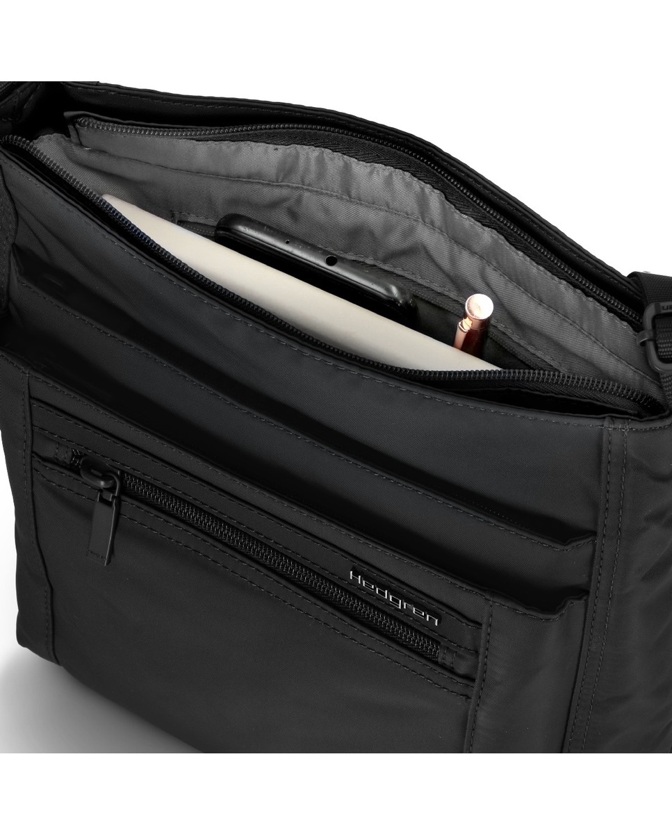 Bolsa de Cruzar em Preto RFID HEDGREN Sputnik HIC370 Preto-2