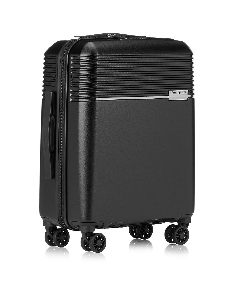 Trolley de Cabine 55cm STRIPE Hedgren em Preto Preto-1